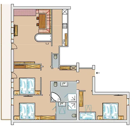 Appartementhaus Sonnenschein Mayrhofen Zimmer foto